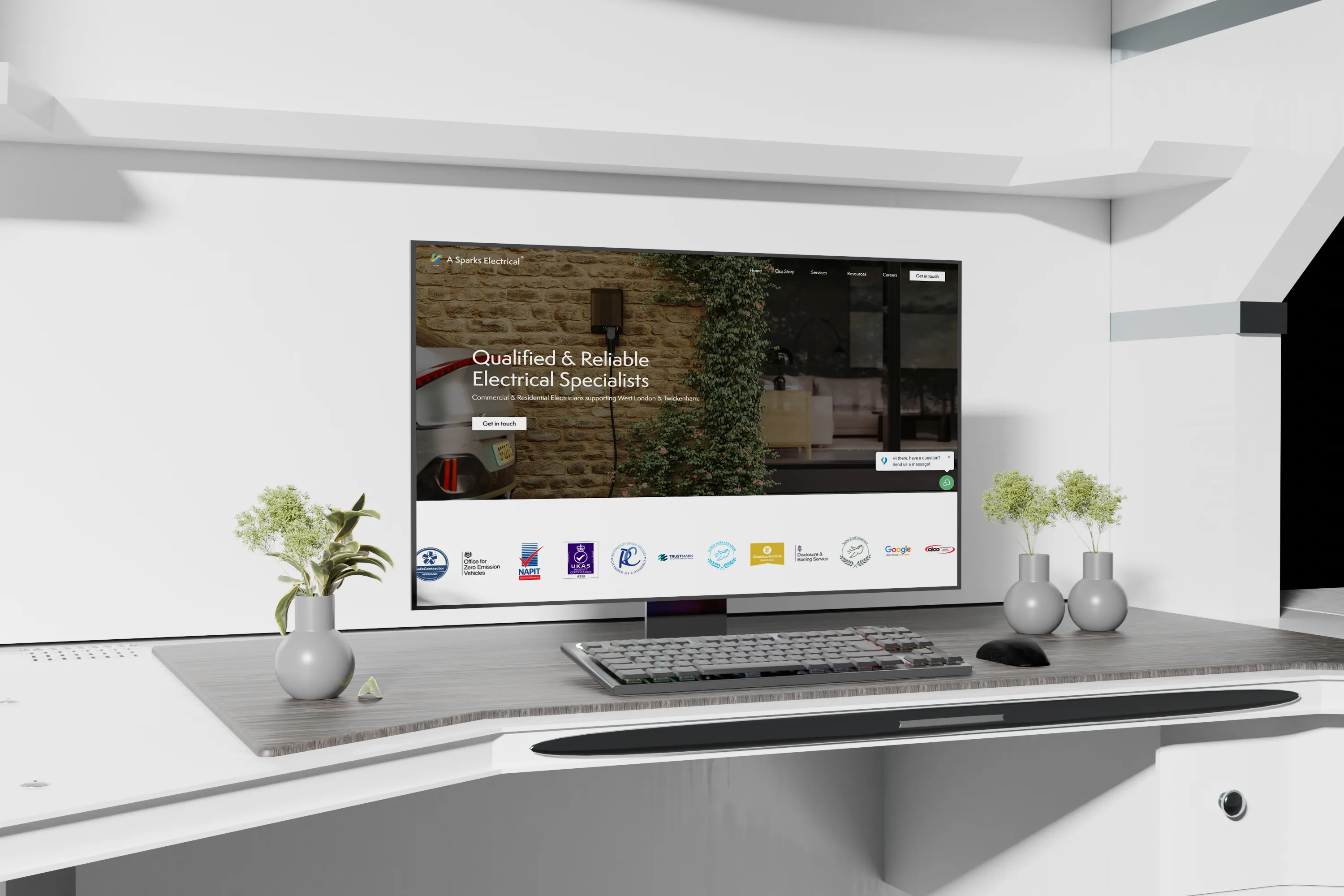 Monitor Mockup