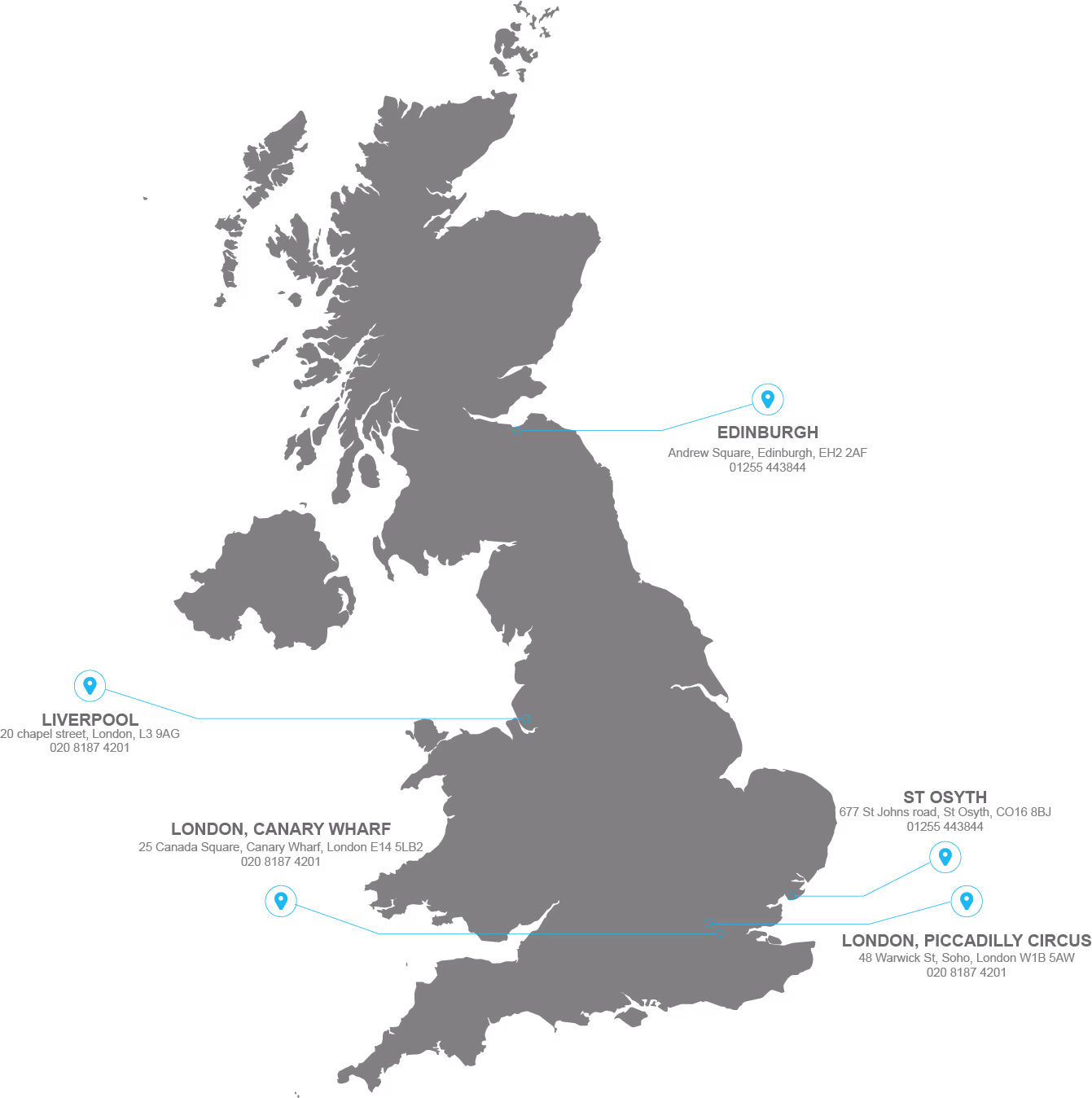 Saint Locations