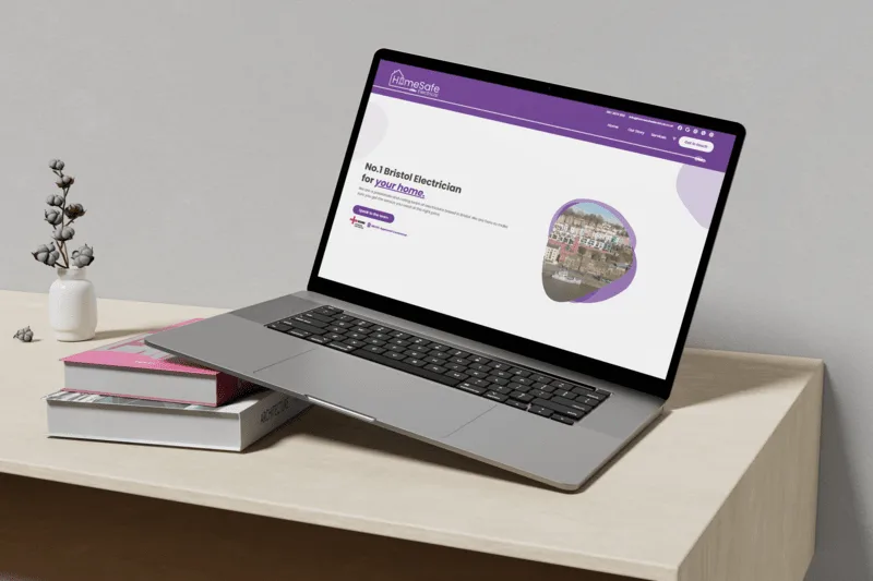 Website mockup