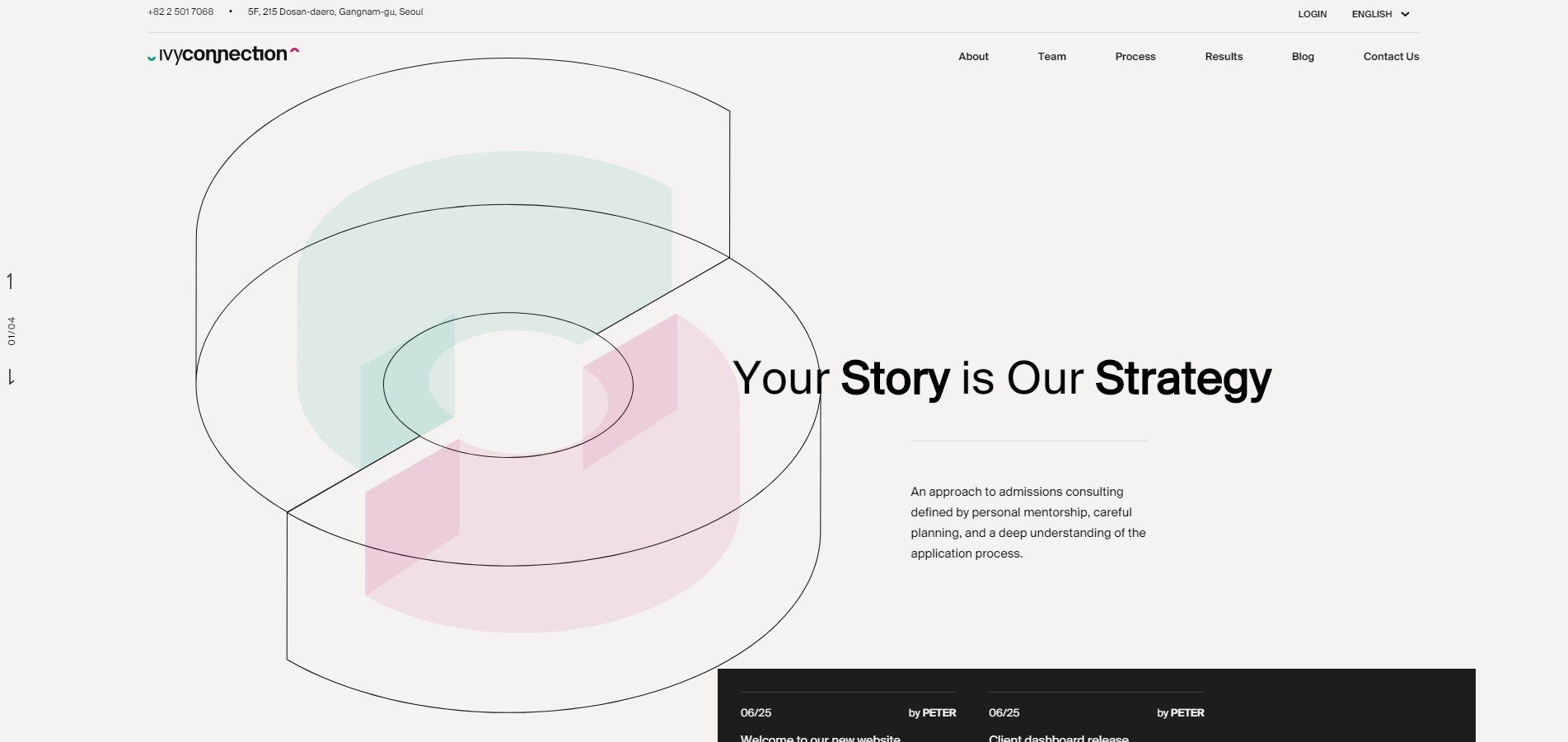Plenty of whitespace